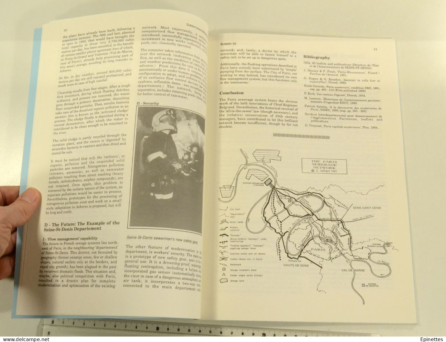 Subterranea Britannica Bulletin 30, 1994 - Egouts de Paris, carrières souterraines, champignonnières