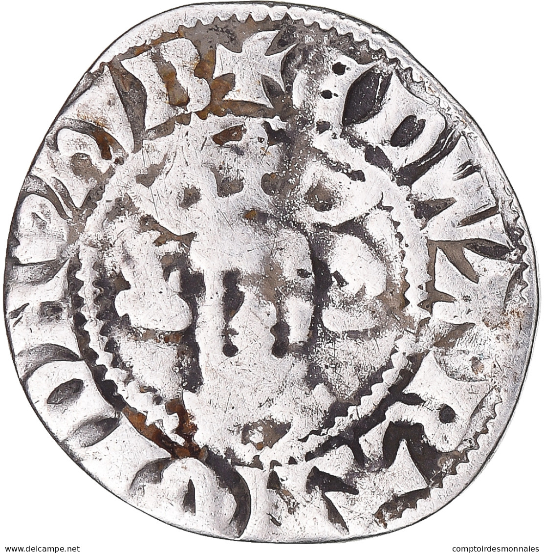 Monnaie, Grande-Bretagne, Edward I, II, III, Penny, Londres, TB+, Argent - 1066-1485 : Baja Edad Media