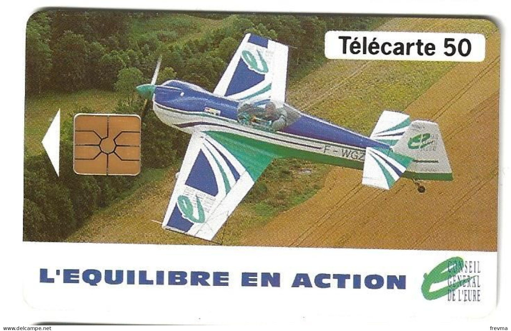 Telecarte F464 L'equibre En Action 50 Unités GEM1 - 1994