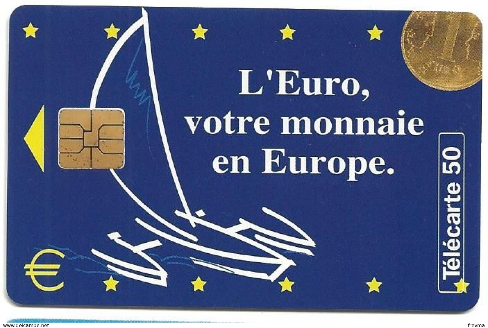 Telecarte L'euro Votre En Europe - 1997