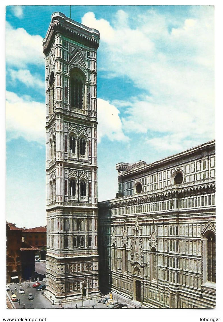 CAMPANILE DI GIOTTO / GIOTTO CHURCH-STEEPLE.-  FIRENZE - ( ITALIA ) - Kirchen U. Kathedralen