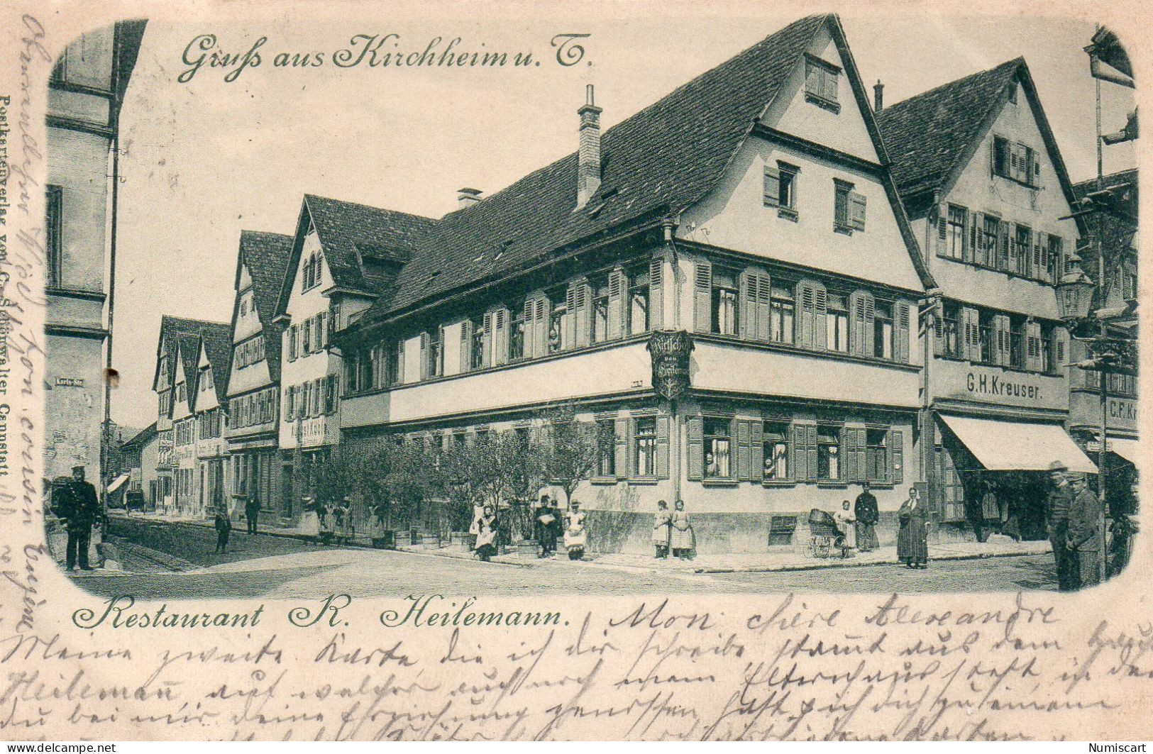 Kirchheim Animée Restaurant R. Heilemann - Kirchheim