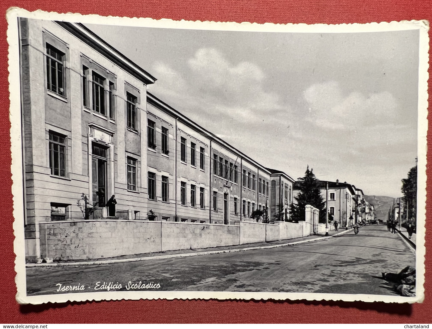 Cartolina - Isernia - Edificio Scolastico - 1957 - Isernia