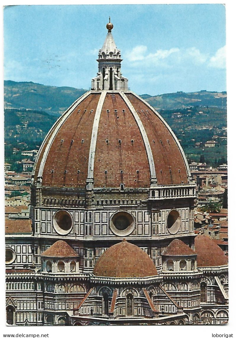 LA CUPPOLA DEL BRUNELLESCHI / THE DOME BY BRUNELLESCHI .- FIRENZE - ( ITALIA ) - Kirchen U. Kathedralen