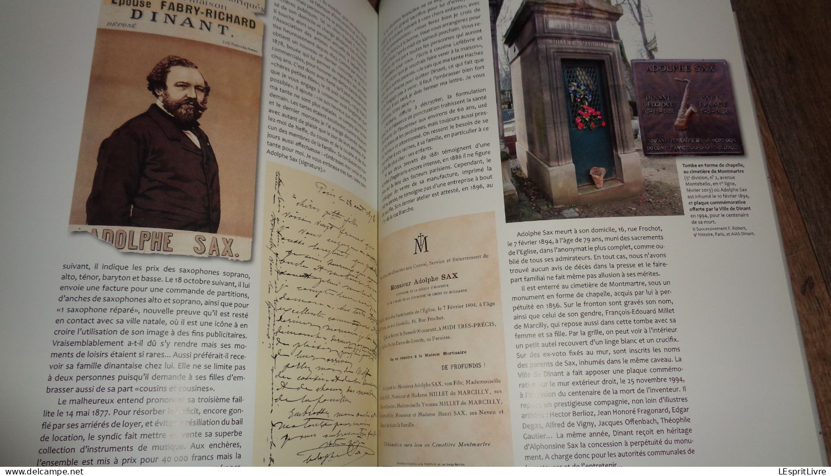 ADOLPHE SAX Sa Vie Son Génie Inventif Ses Saxophones Une Révolution Musicale Dinant Musique Saxo Saxophone Instruments