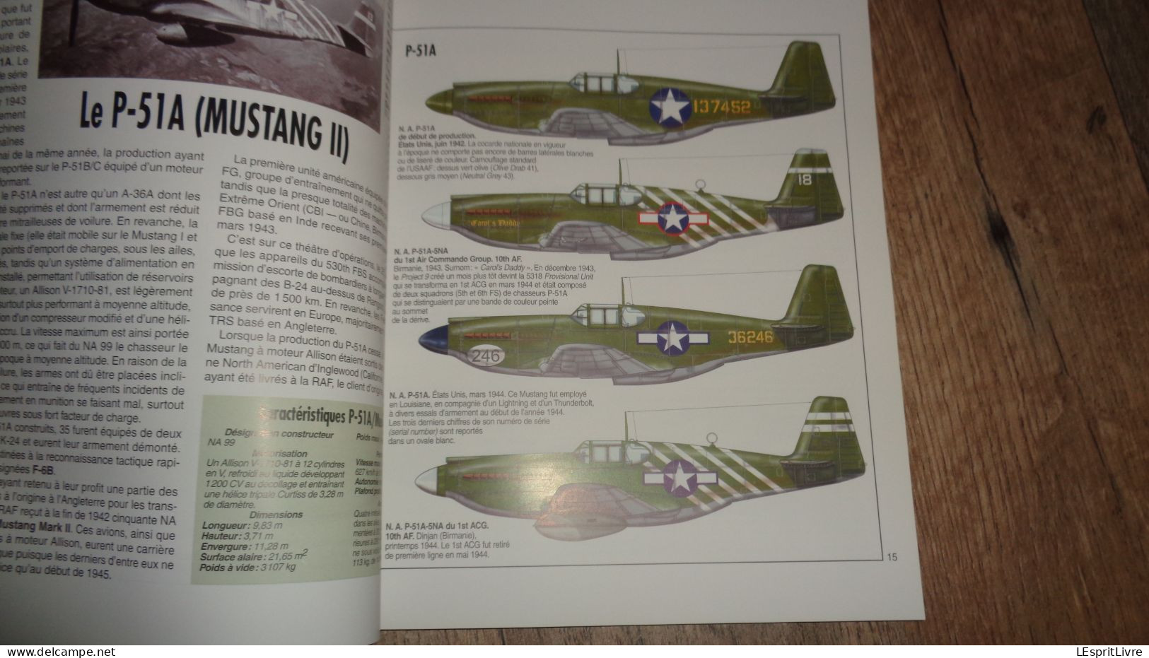 AVIONS ET PILOTES P-51 Mustang De 1940 à 1980 Aviation USAAF US Army Guerre 40 45 Corée Aircraft Aéronautique - AeroAirplanes