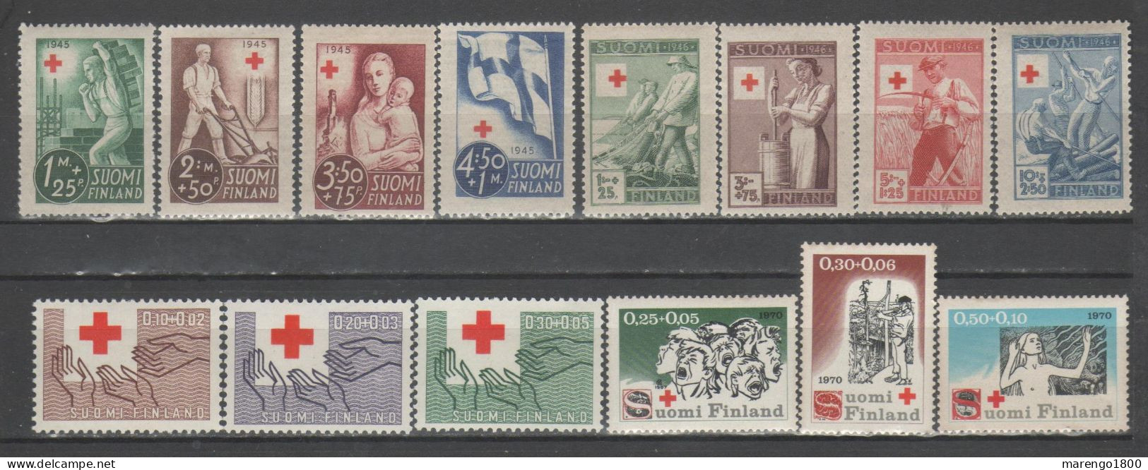 Finlandia - Lotto Croce Rossa          (g9377) - Colecciones