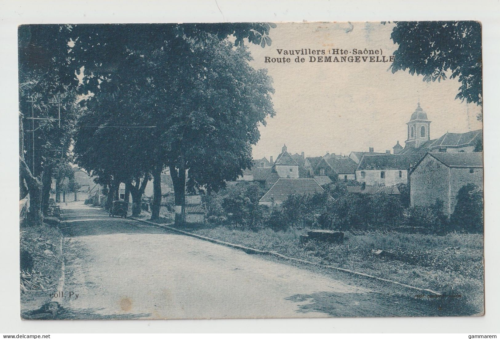 70 - VAUVILLERS - Route De DEMANGEVELLE - MONTDORE - La Grange Des Champs - Cpa - Haute Saone - Vauvillers