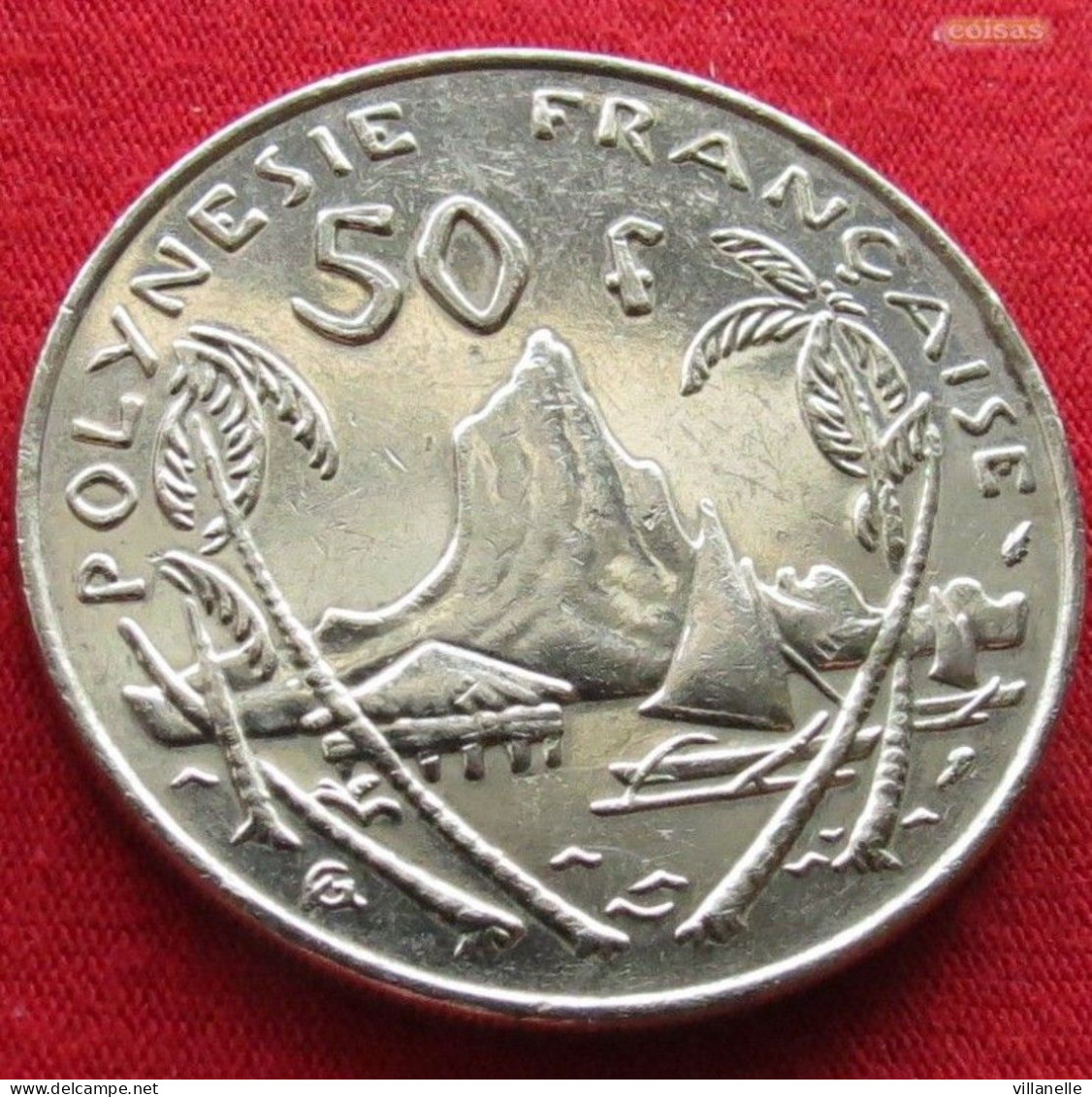 French Polynesia 50 Francs 1988 KM# 13 *V1T Polynesie Polinesia - French Polynesia
