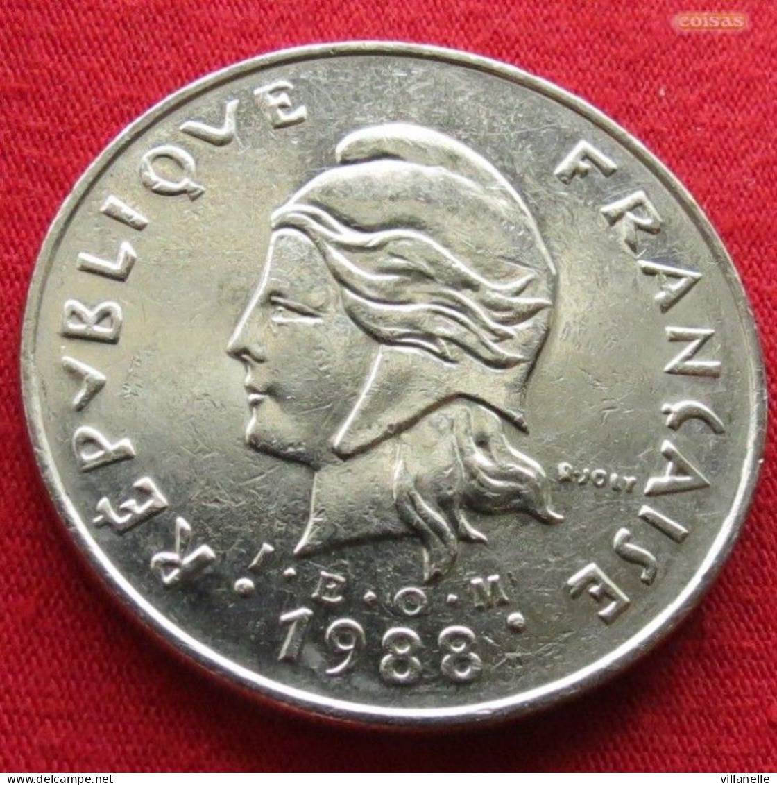 French Polynesia 50 Francs 1988 KM# 13 *V1T Polynesie Polinesia - Französisch-Polynesien