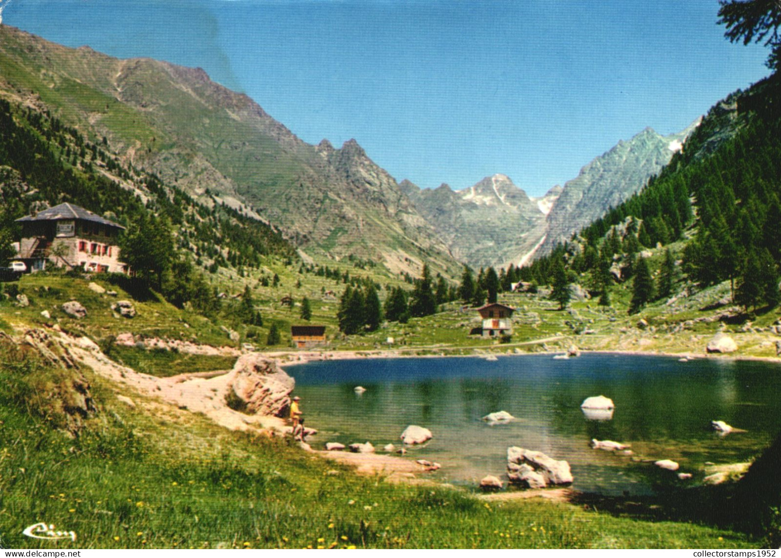 BELVEDERE, ARCHITECTURE, MOUNTAIN, LAKE, FRANCE - Belvédère