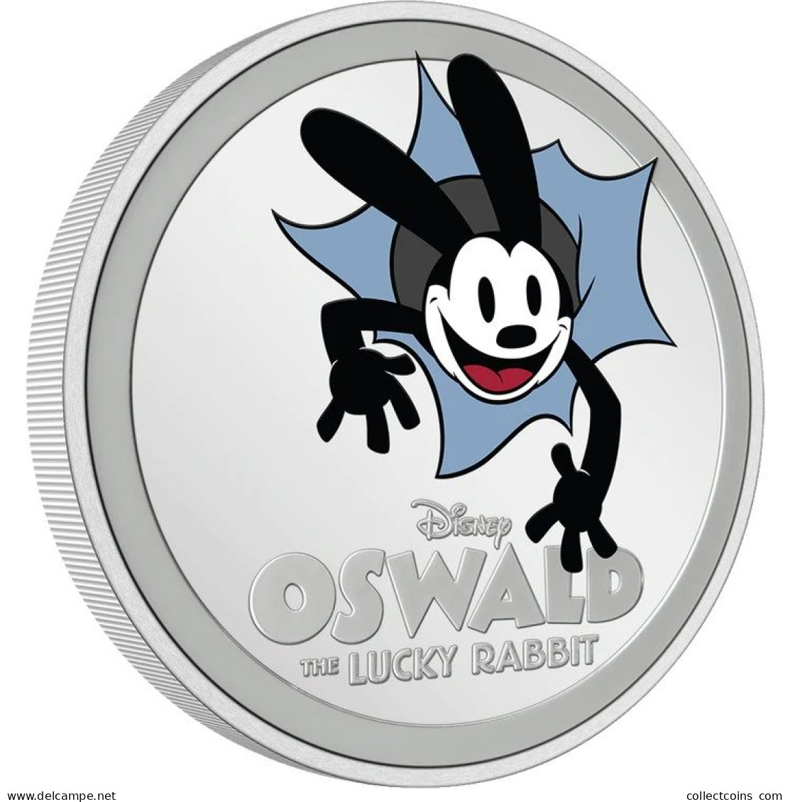 Niue 2 Dollars 2023 Disney 100 Years Of Wonder Oswald The Lucky Rabbit 1 Oz Silver Coin Zilveren Munt Silber Muenze - Andere - Oceanië