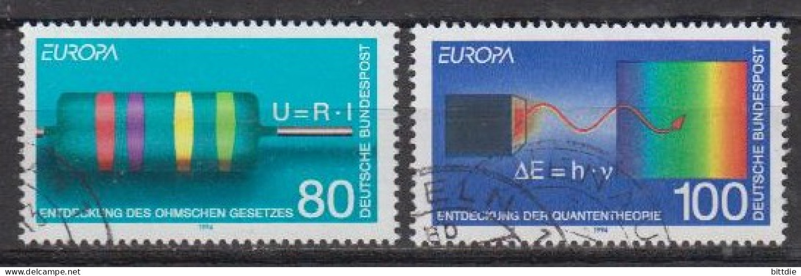 Europa/Cept, BRD  1732/33 , O  (U 5701) - 1994