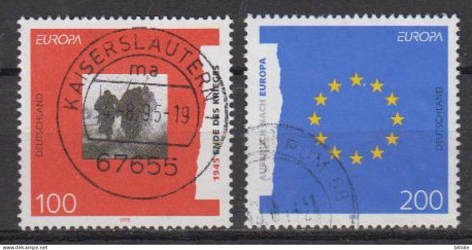Europa/Cept, BRD  1790/91 , O  (U 5729) - 1995