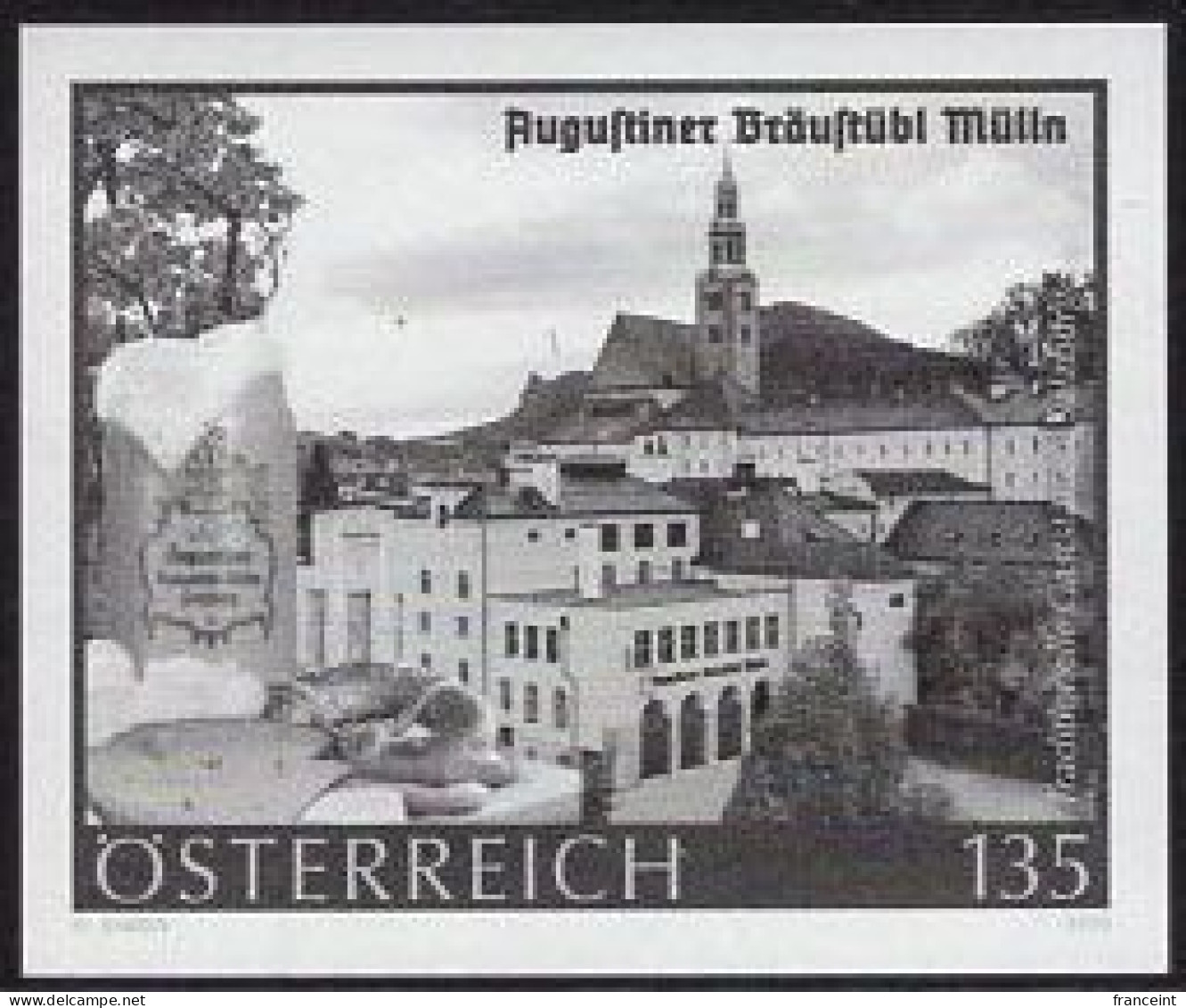AUSTRIA(2022) Augustiner Bräustübl Mülln. Black Print. More Than 400 Years Of Beer! - Proofs & Reprints