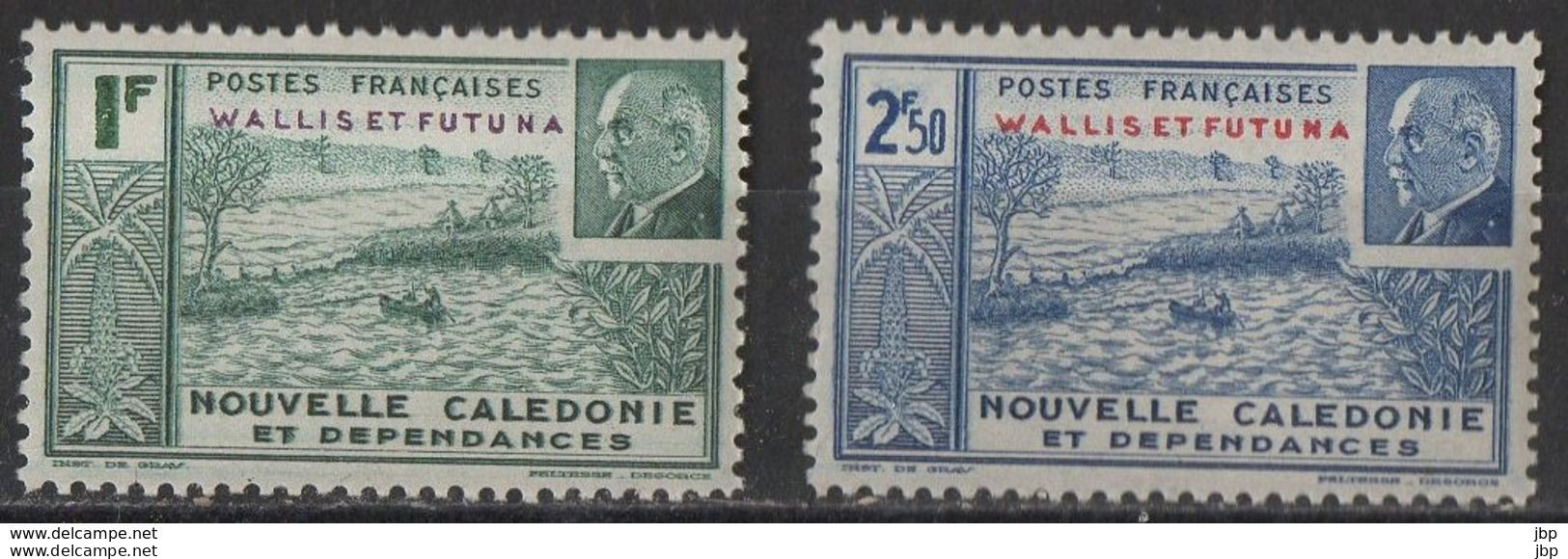 Wallis Et Futuna - N° YT 90 Et 91 Neufs ** Luxe - Unused Stamps