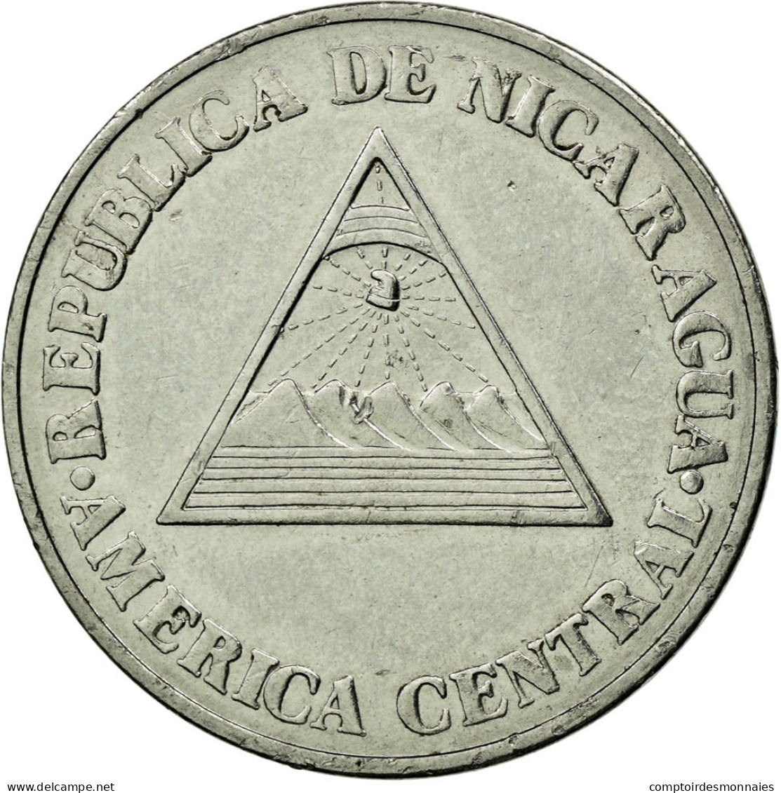 Monnaie, Nicaragua, 50 Centavos, 1994, TTB, Chromium Plated Steel, KM:83 - Nicaragua