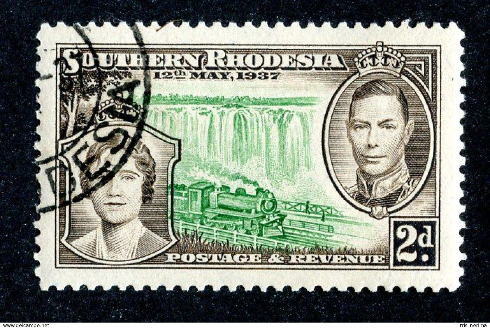 64 BCXX 1937 Scott # 39 Used (offers Welcome) - Southern Rhodesia (...-1964)