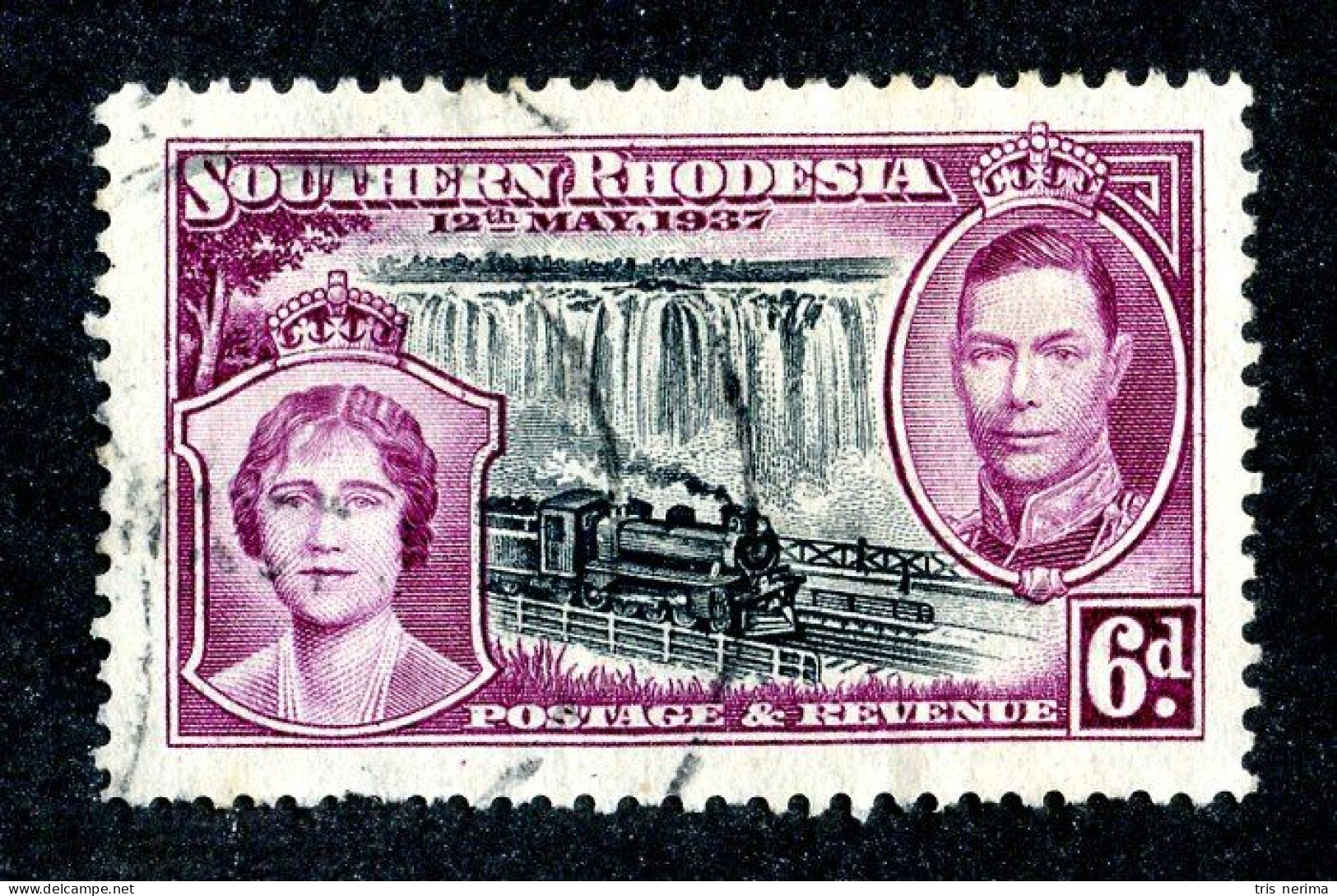 70 BCXX 1937 Scott # 41 Used (offers Welcome) - Southern Rhodesia (...-1964)