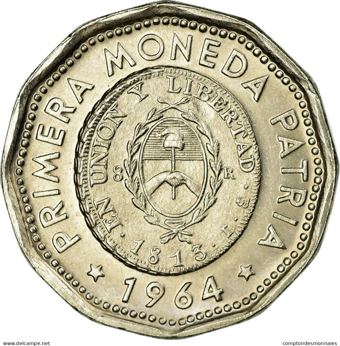 Monnaie, Argentine, 25 Pesos, 1964, TTB, Nickel Clad Steel, KM:61 - Argentine