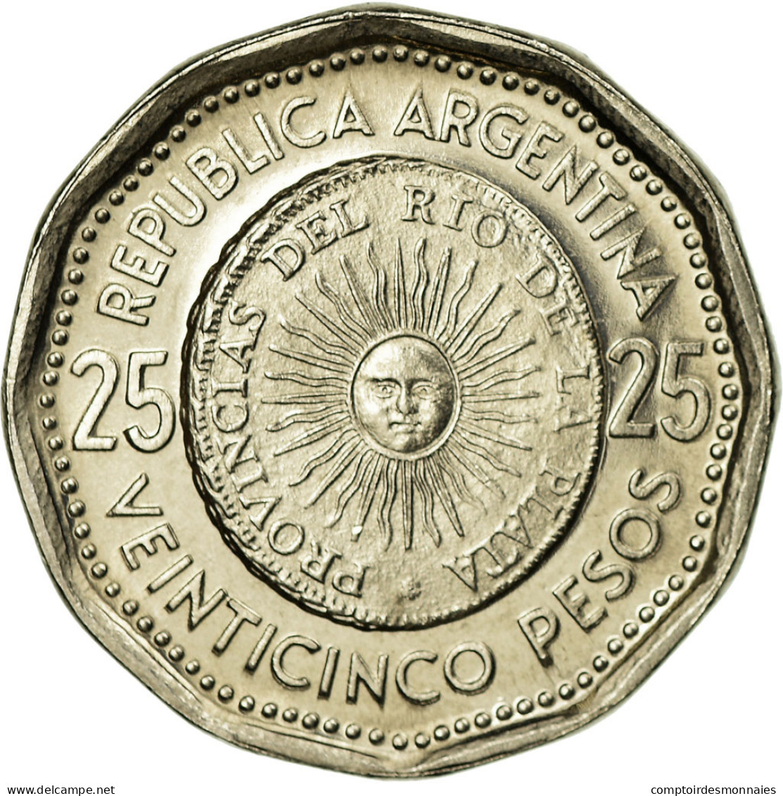 Monnaie, Argentine, 25 Pesos, 1964, TTB, Nickel Clad Steel, KM:61 - Argentine