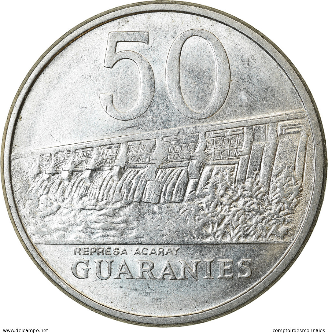 Monnaie, Paraguay, 50 Guaranies, 1980, TTB, Stainless Steel, KM:169 - Paraguay