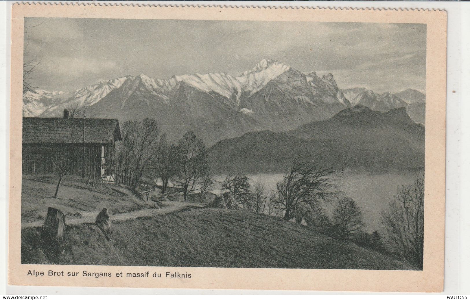 ALP BROT SARGANS MIT FALKNIS - Sargans