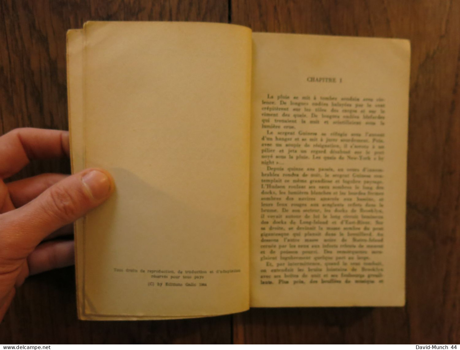 La Mort D'Une Etoile De Charles Sylvestre. Galic, Collection "Les Carnets Des Services Secrets" N°56. 1964 - Other & Unclassified