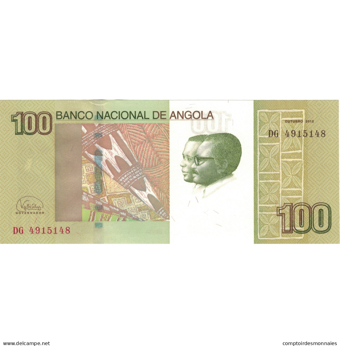 Billet, Angola, 100 Kwanzas, 2012, 2012, KM:153, SUP+ - Angola