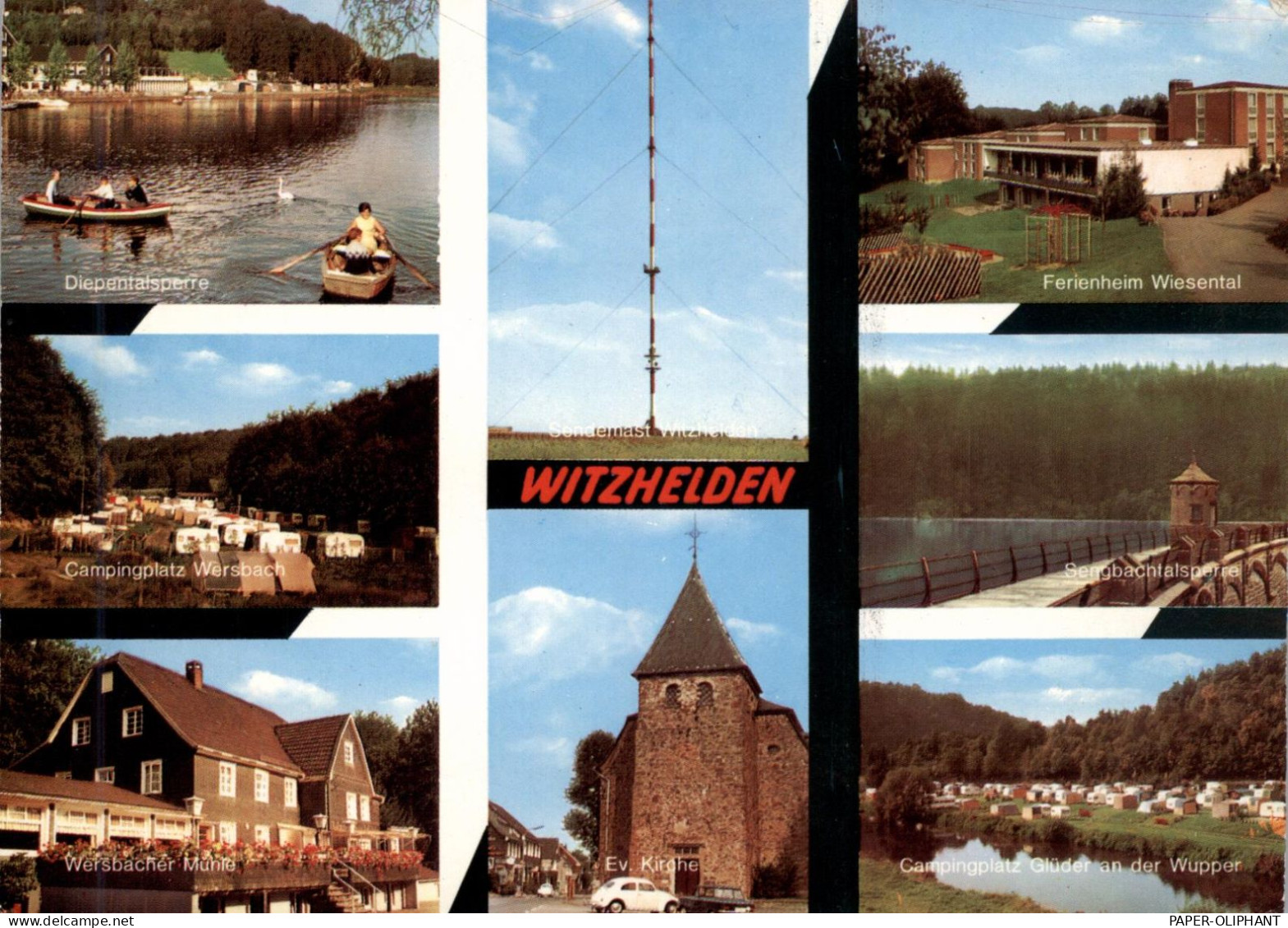 5653 LEICHLINGEN - WITZHELDEN, Mehrbild-AK - Bergisch Gladbach