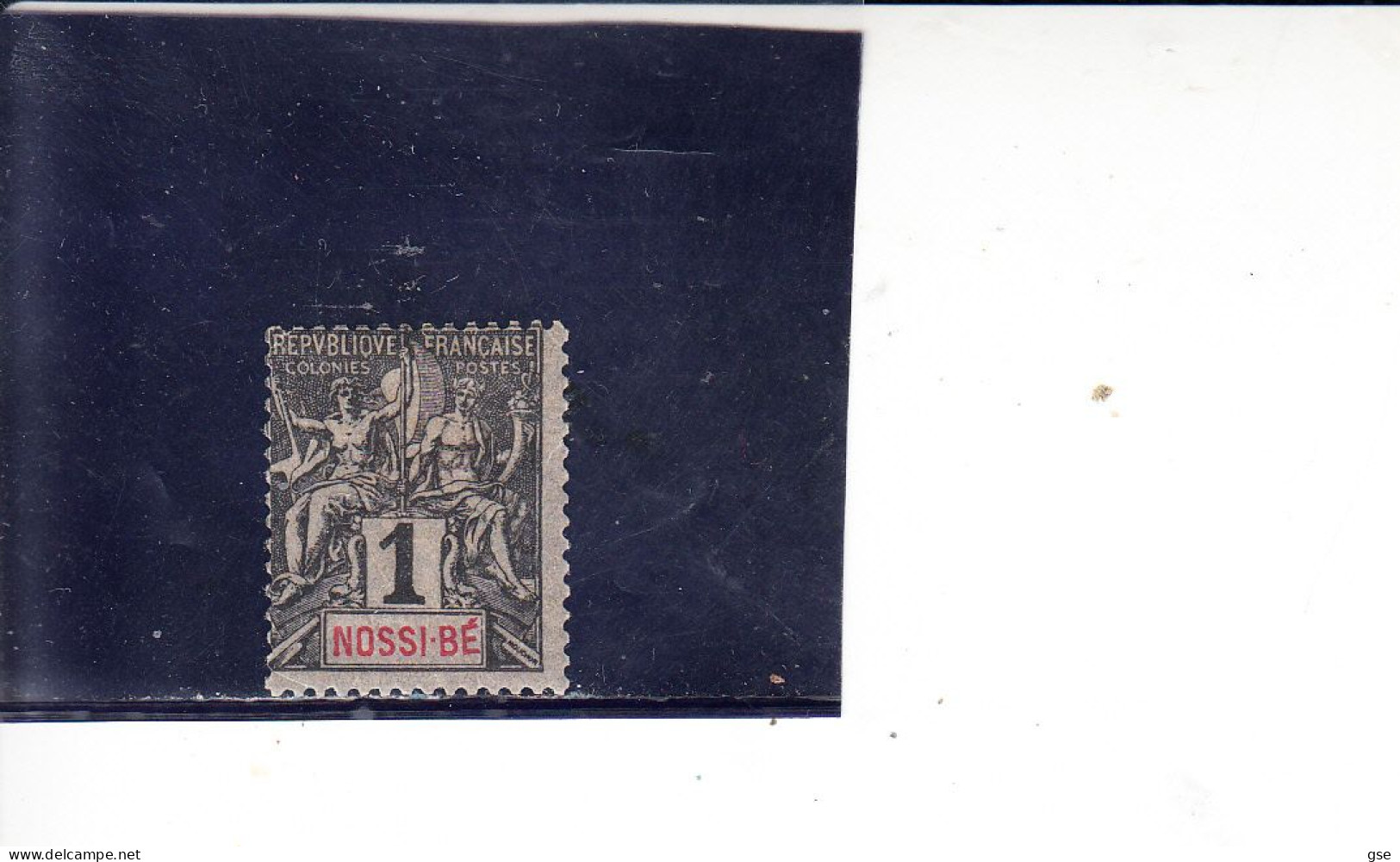 MAYOTTE  1892-99 - Yvert  1* (L) - Serie Corrente - Unused Stamps