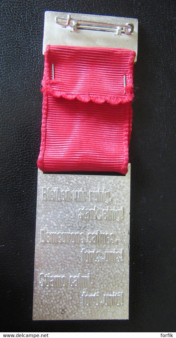 Suisse - Médaille Militaire / De Tir Commémorative - Henri Guisan - 1980 - Métal Plaqué Argent - 38,3g - Autres & Non Classés