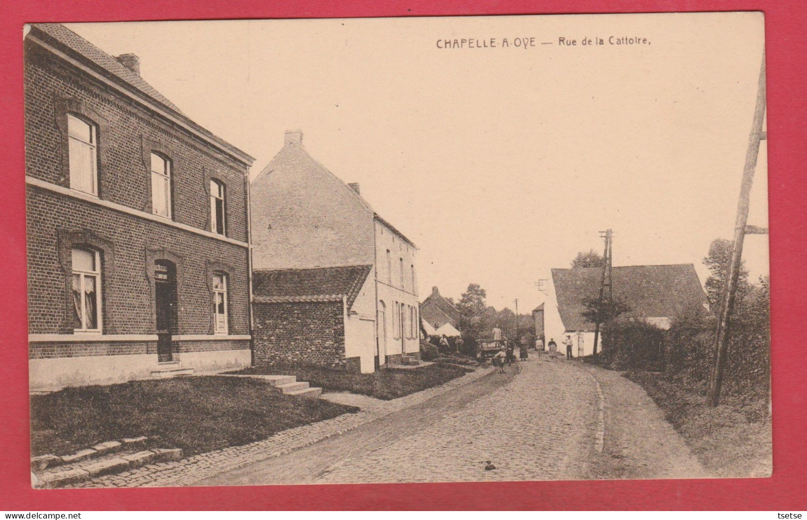Chapelle-à-Oye - Rue De La Cattoire  ( Voir Verso ) - Leuze-en-Hainaut