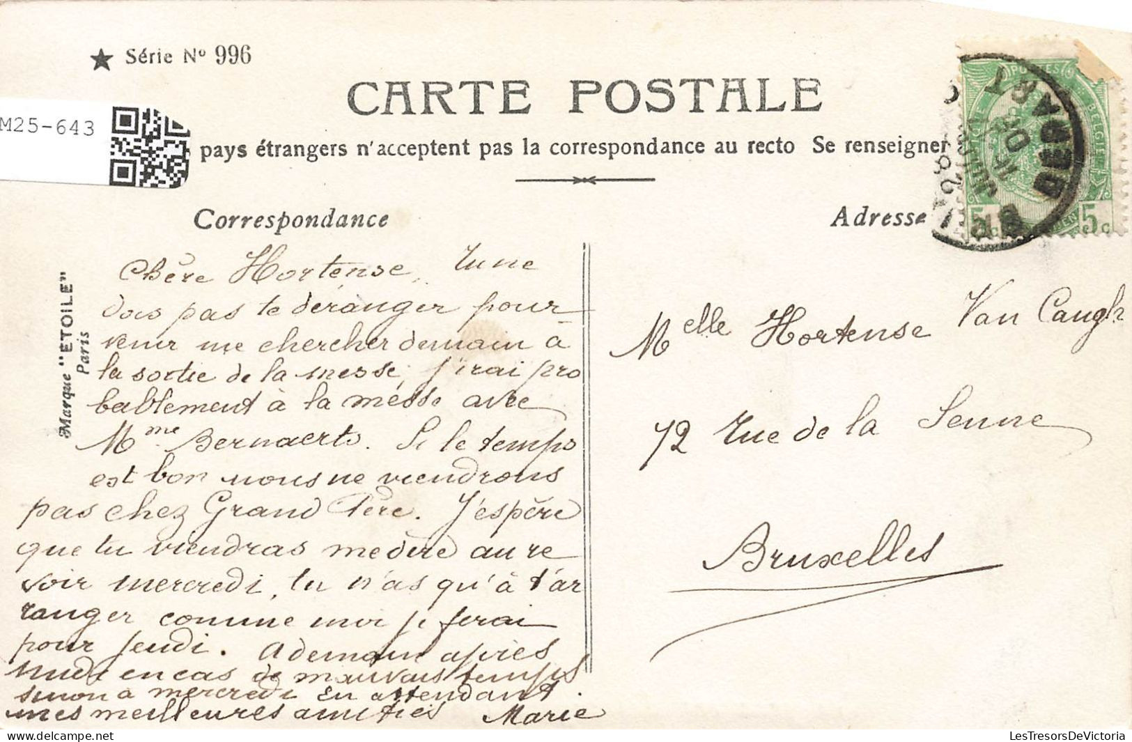 COUPLE - Stebbing Phot - Vos Yeux Ont Des Rayons Ignorés Du Soleil - Carte Postale Ancienne - Coppie
