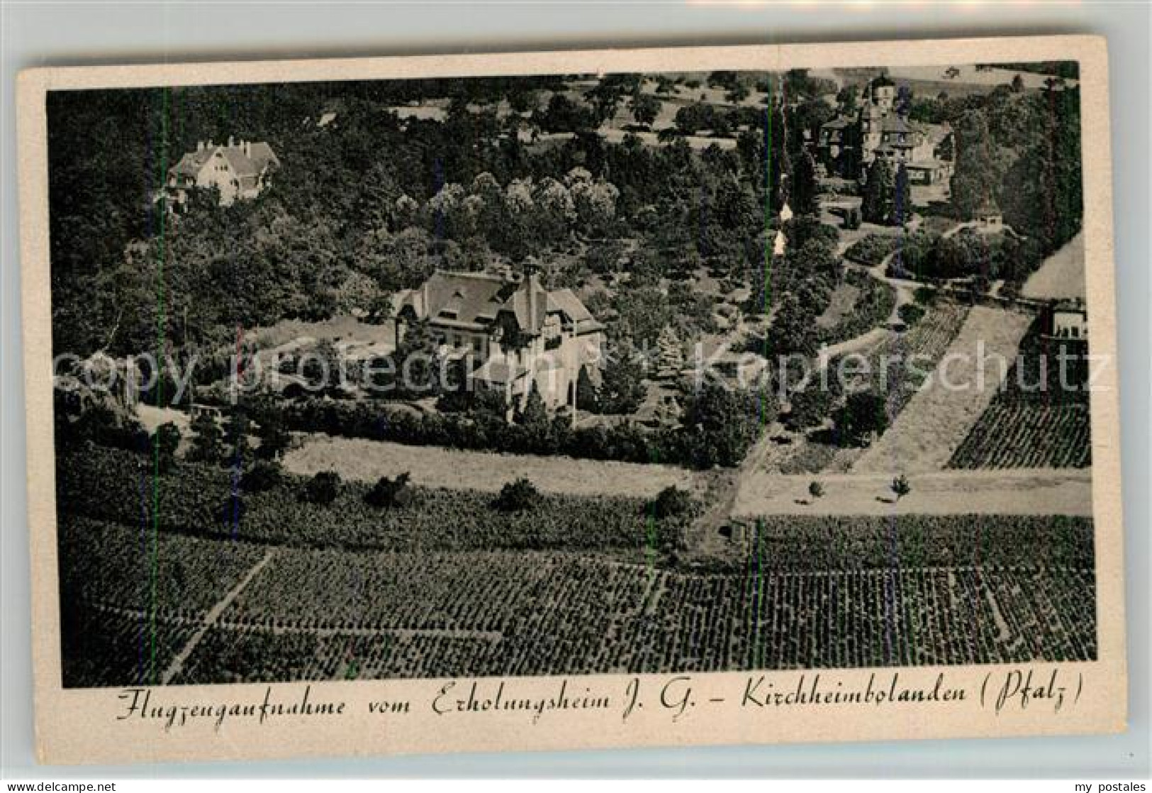 43158301 Kirchheimbolanden Fliegeraufnahme Erholungsheim Rebenland Kirchheimbola - Kirchheimbolanden