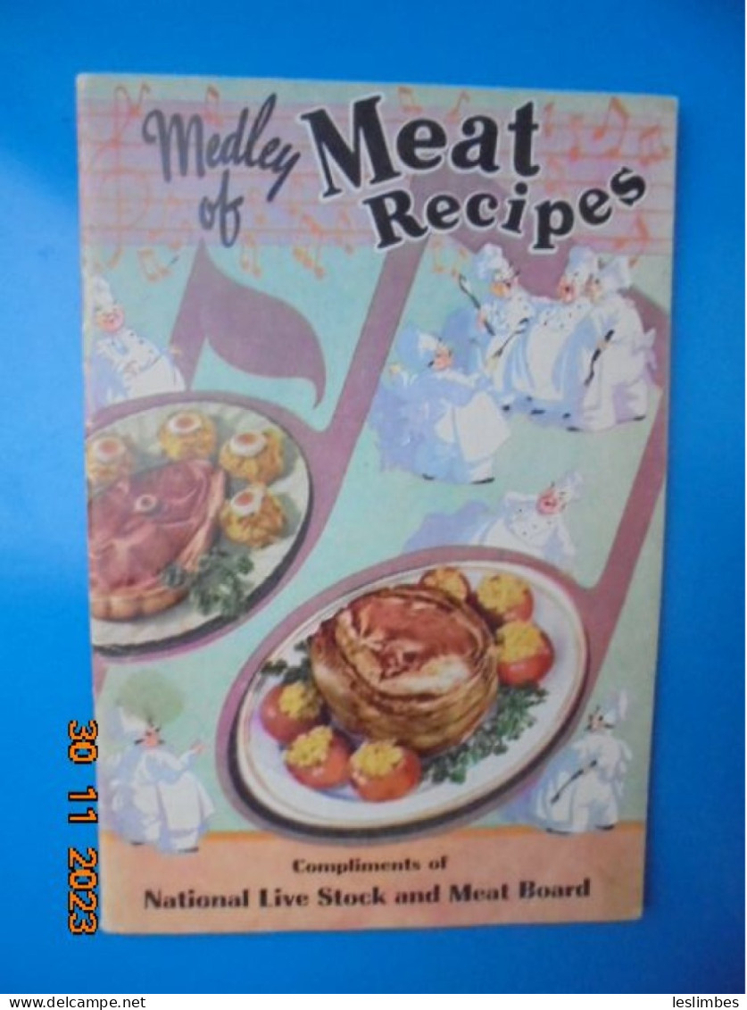 Medley Of Meat Recipes - National Live Stock And Meat Board - Americana