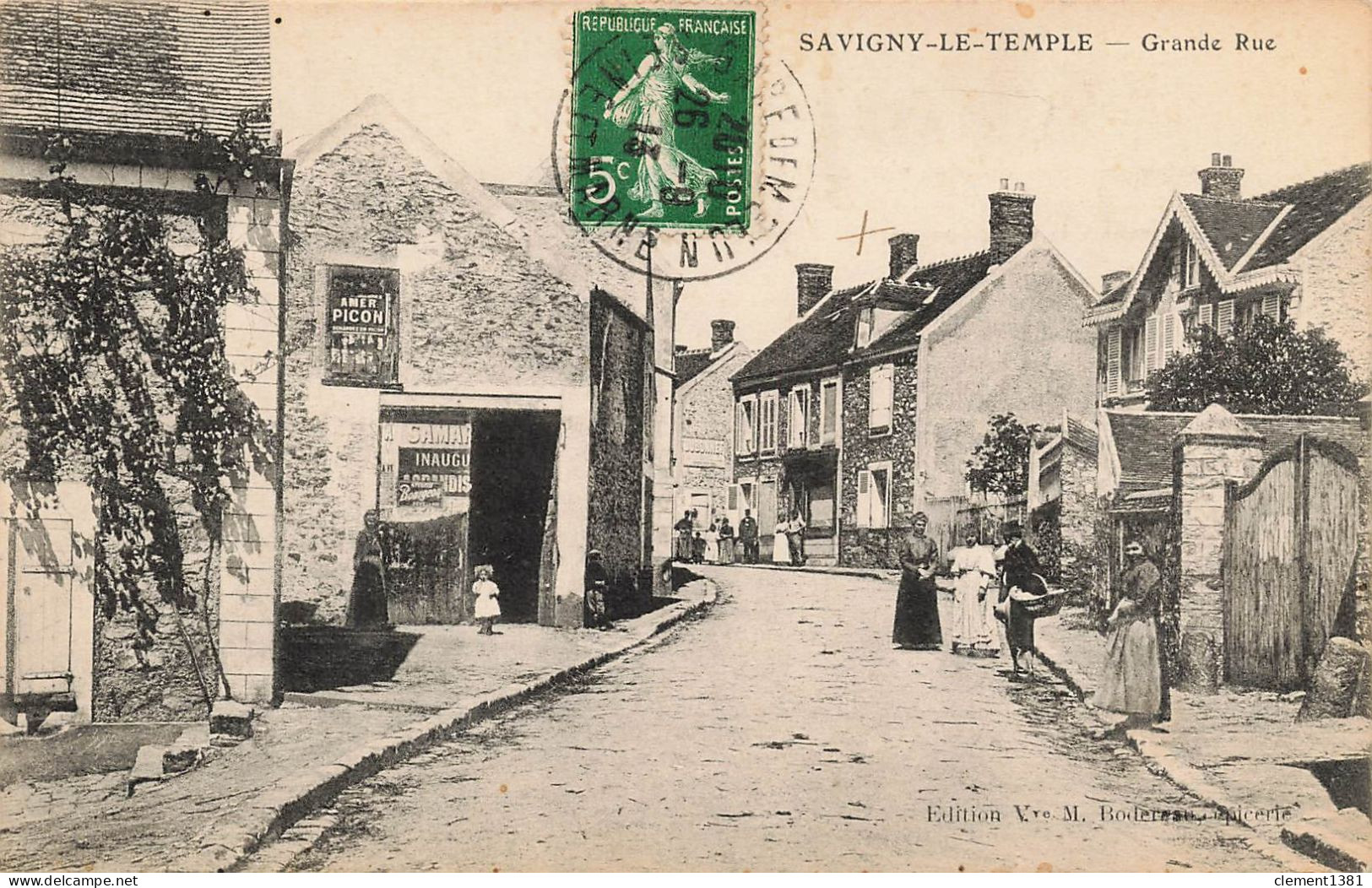 Savigny Le Temple Grande Rue Edition Bodereau - Savigny Le Temple