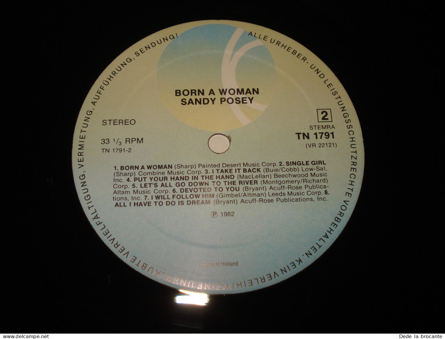 B12 / Sandy Posey – Born A Woman - LP - K Tel – TN 1791 - Neth  1982   NM/NM