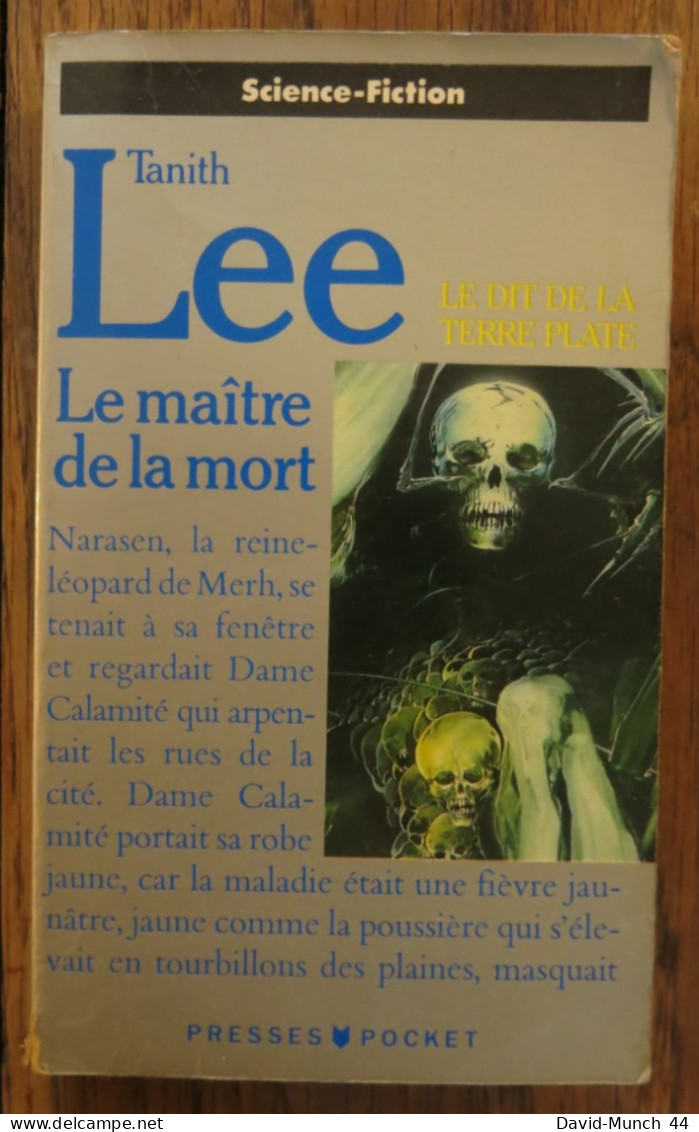 Le Maître De La Mort, Le Dit De La Terre Plate 2 De Tanith Lee. Presses Pocket. 1988 - Fantastic