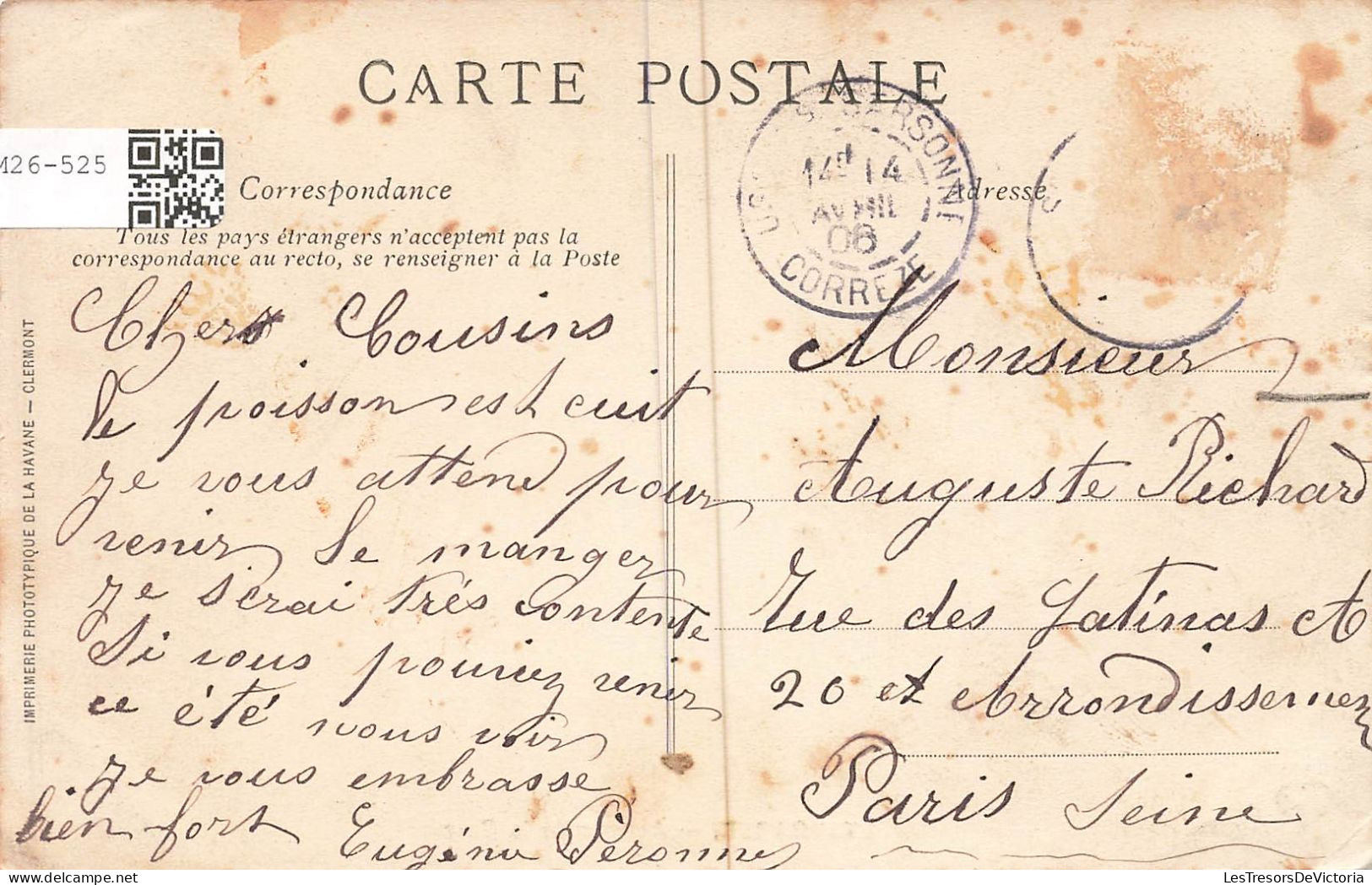 FRANCE - Eygurande - Avenue De La Gare - Carte Postale Ancienne - Eygurande