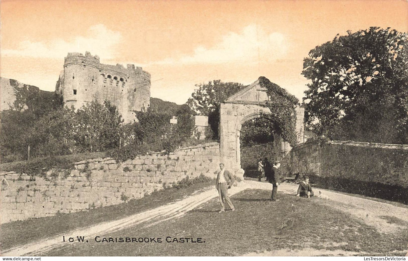 ROYAUME-UNI - Angleterre - Château De Carisbrooke - Carte Postale Ancienne - Autres & Non Classés