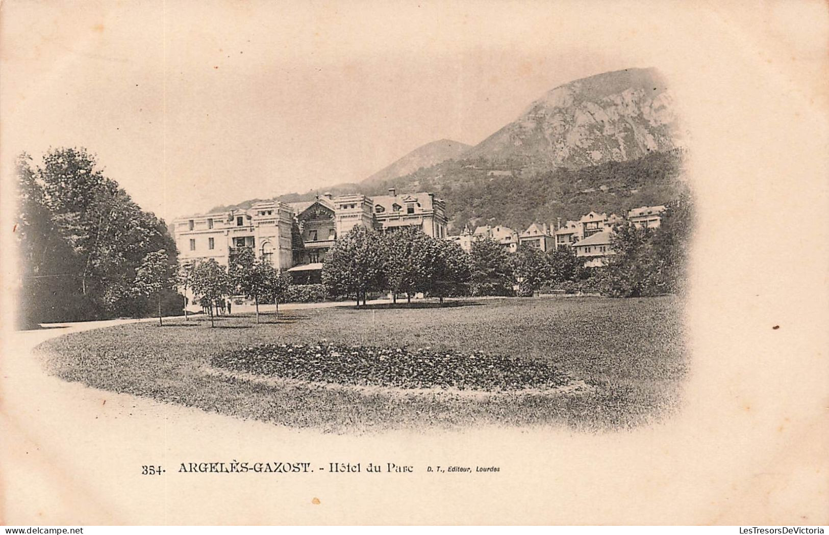 FRANCE - Argeles Gazost - Hôtel Du Parc - Carte Postale Ancienne - Argeles Gazost