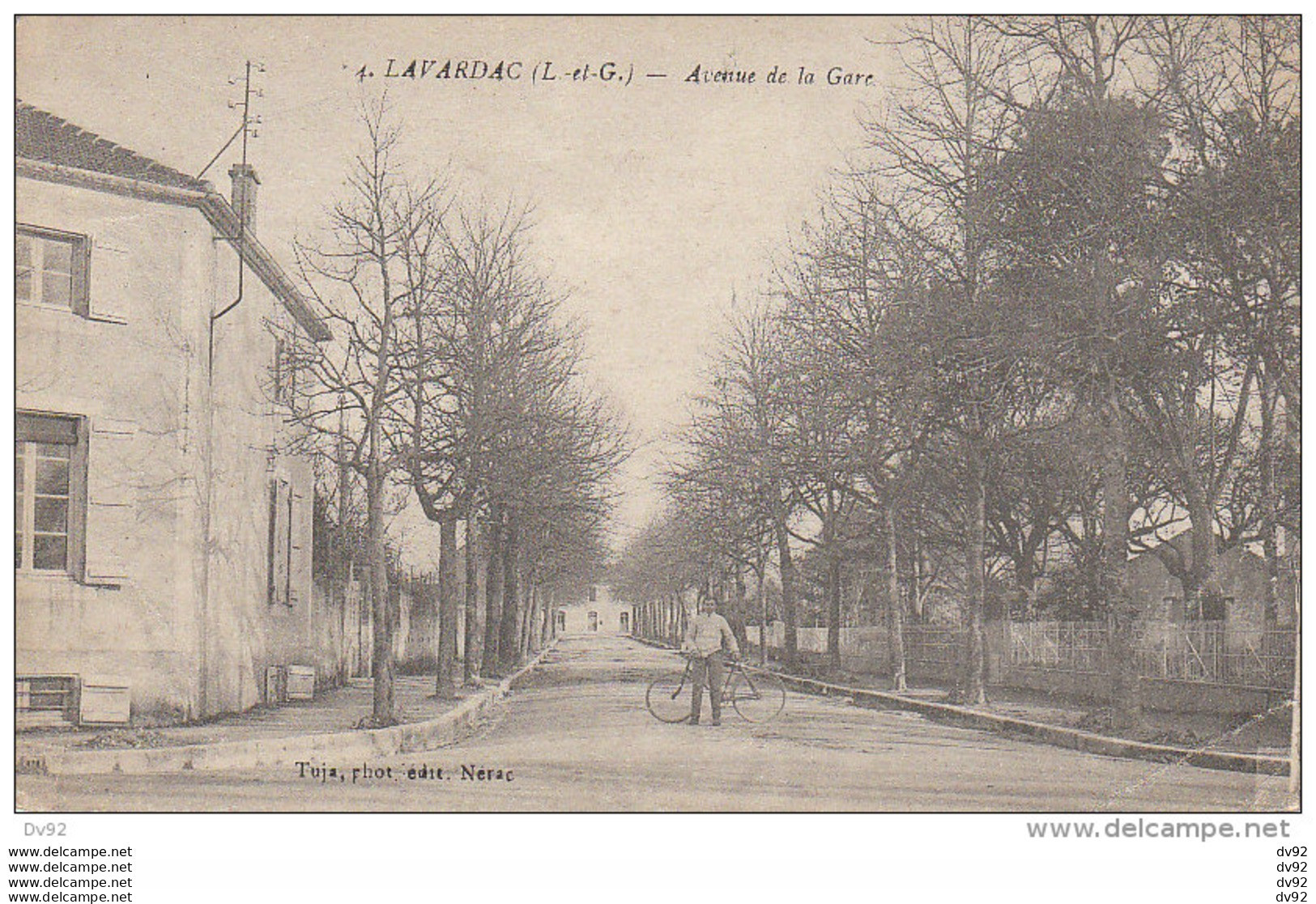 LOT ET GARONNE LAVARDAC AVENUE DE LA GARE - Lavardac