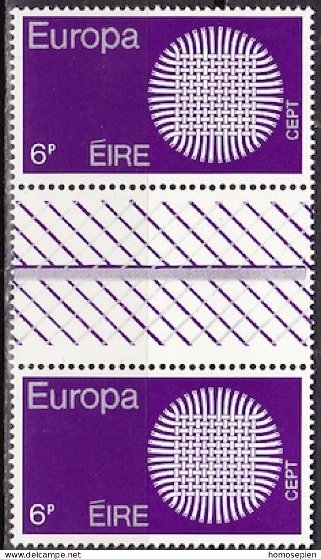 Europa CEPT 1970 Irlande - Ireland - Irland Y&T N°IP241 à IP243 - Michel N°ZW239 à ZW241 *** - Interpanneau - 1970