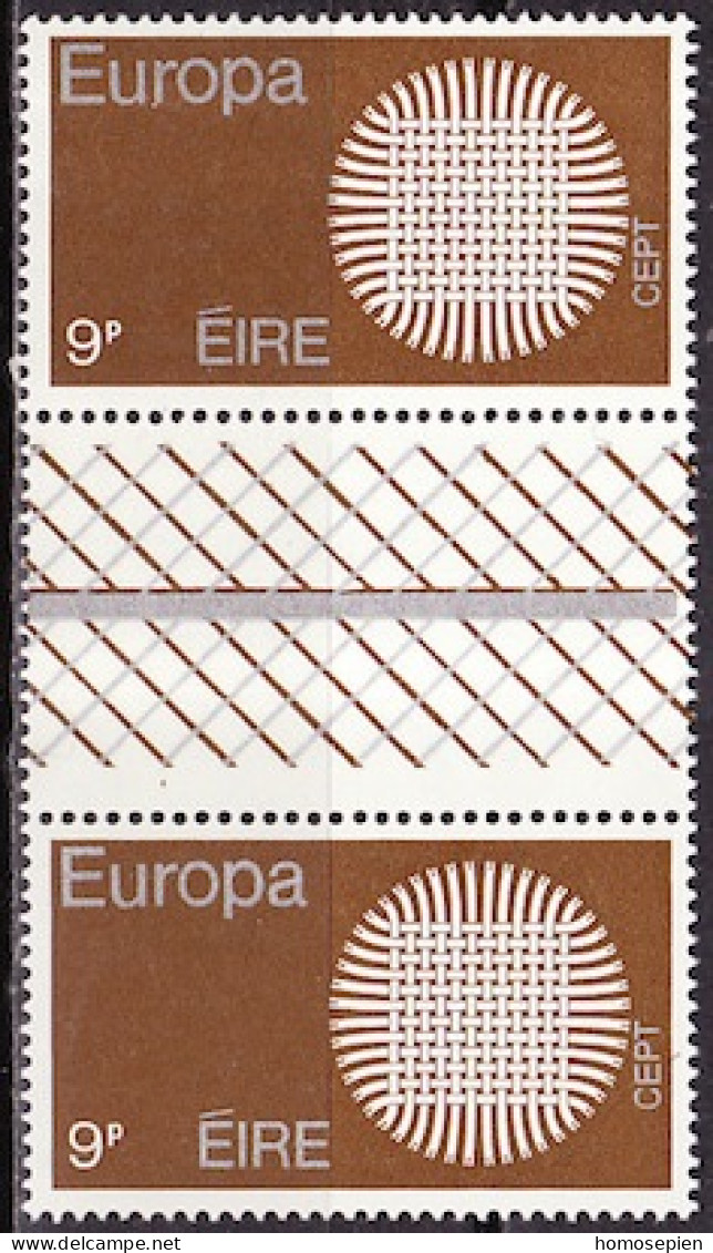 Europa CEPT 1970 Irlande - Ireland - Irland Y&T N°IP241 à IP243 - Michel N°ZW239 à ZW241 *** - Interpanneau - 1970