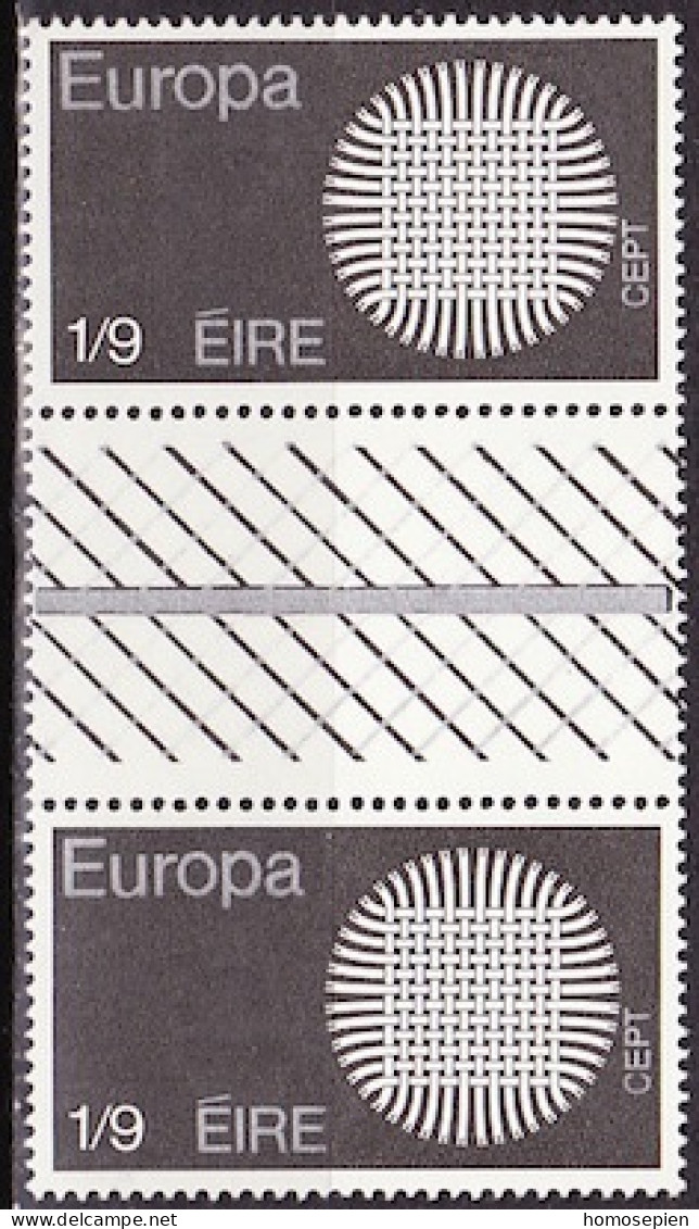 Europa CEPT 1970 Irlande - Ireland - Irland Y&T N°IP241 à IP243 - Michel N°ZW239 à ZW241 *** - Interpanneau - 1970