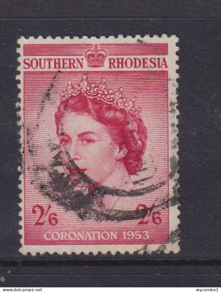 SOUTHERN RHODESIA  - 1953 Coronation 2s6d Used As Scan - Southern Rhodesia (...-1964)