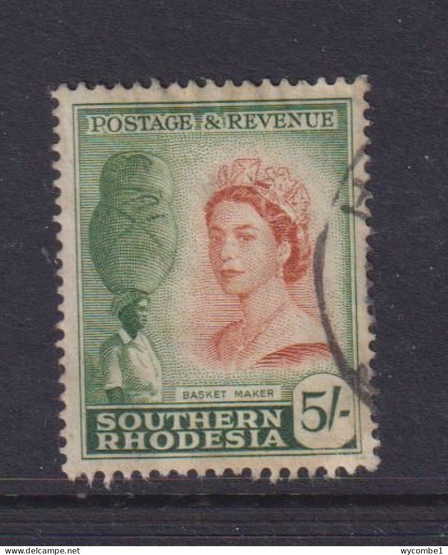 SOUTHERN RHODESIA  - 1953 Definitive 5s Used As Scan - Southern Rhodesia (...-1964)