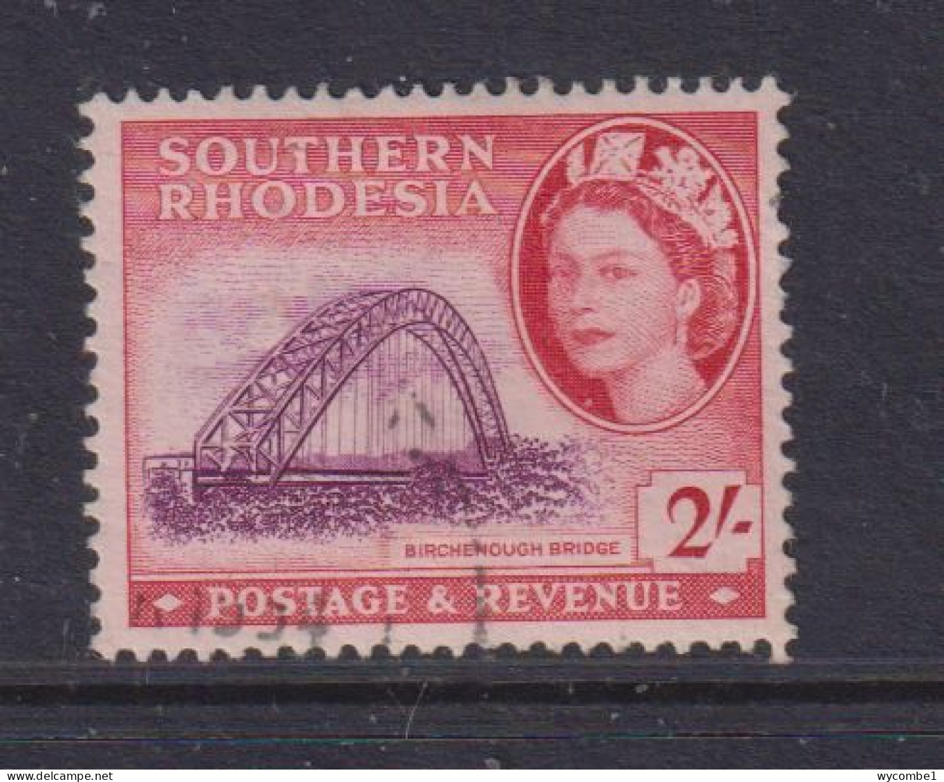 SOUTHERN RHODESIA  - 1953 Definitive 2s Used As Scan - Southern Rhodesia (...-1964)