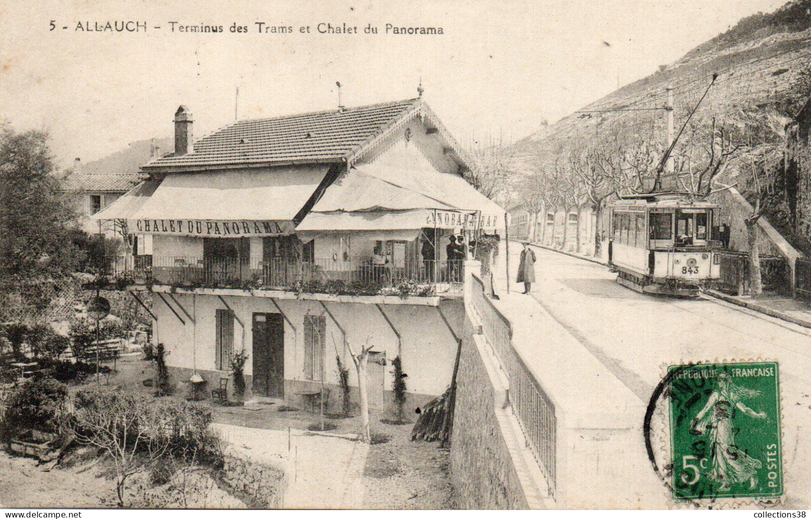 Allauch - Terminus Des Trams Et Chalets Du Panorama - Allauch